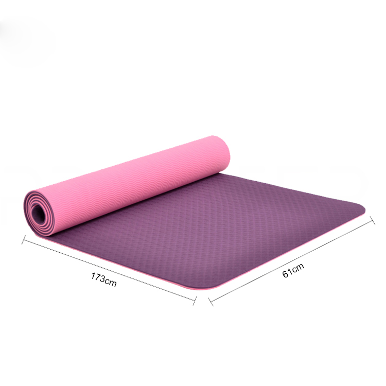 Eco Friendly Anti-slip TPE Yoga Mat - letekfitness